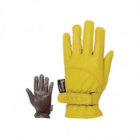 Guanto Pelle Morbida C/chiusura Velcro