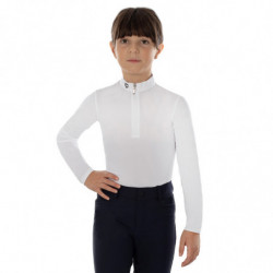 Polo Bambina Modello Anahid In Tessuto Tecnico