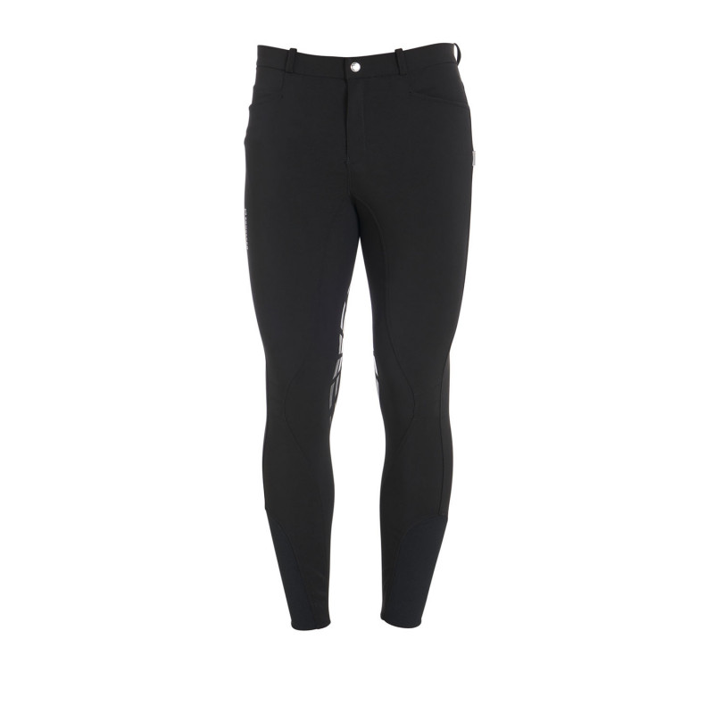 Pantaloni Uomo Equestro Modello Nestor In Tessuto Tecnico Con Grip