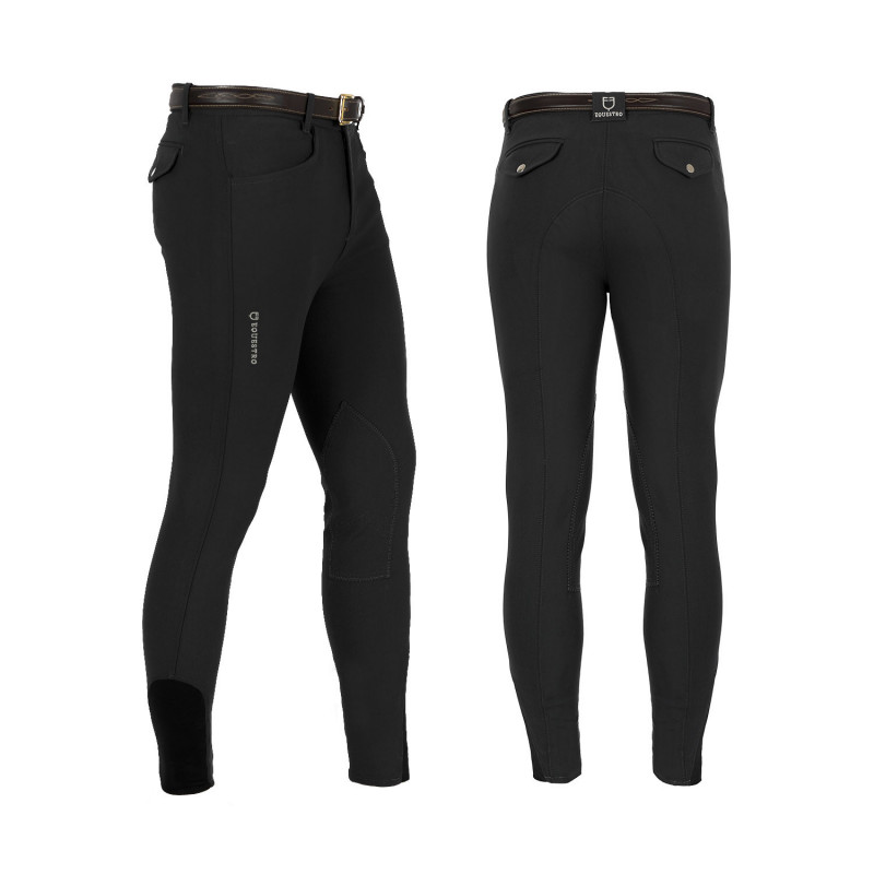 Pantaloni Uomo Modello Zefiro In Cotone Elasticizzato